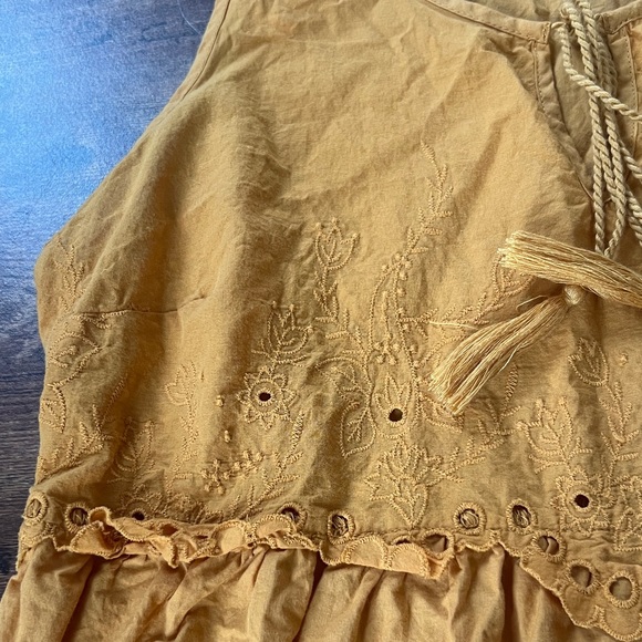 Knox Rose Mustard Yellow Tank Top - Picture 4 of 6